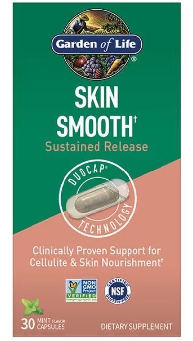 Garden of Life - Skin Smooth 30 Mint Caps Sustained Release 