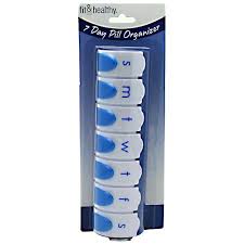 Fit & Healthy 7 Day Pill Organizer 1ct
