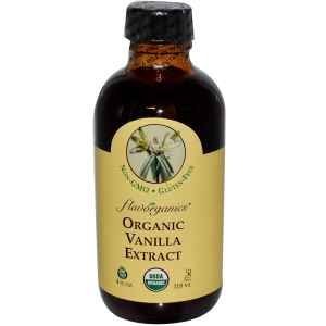 Flavorganics Organic Extract Pure Vanilla 4Oz
