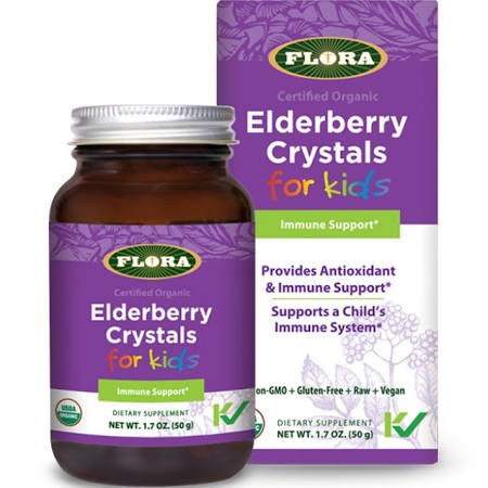 Flora - Elderberry Crystals for Kids 1.7 oz (50 g)