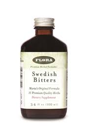 Flora -  Swedish Bitters Maria's formula  3.4 oz     TEMPORARILY UNAVAILABLE