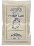 Flower Valley Reusable Cotton Bags 3 bags 3"x5"