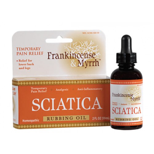 Frankincense & Myrrh - Sciatica Rubbing Oil 2 oz-OUT OF STOCK