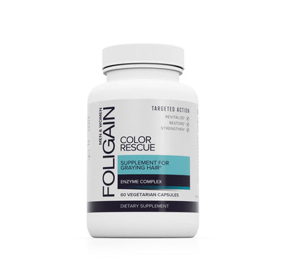 Foligain Color Rescue Supplement for Graying Hair 60 capsule