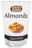 Foods Alive Organic Almonds 10 oz