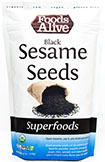 Foods Alive Organic Black Sesame Seeds 12 oz