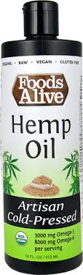 Foods Alive Organic Hemp Oil 16oz 
