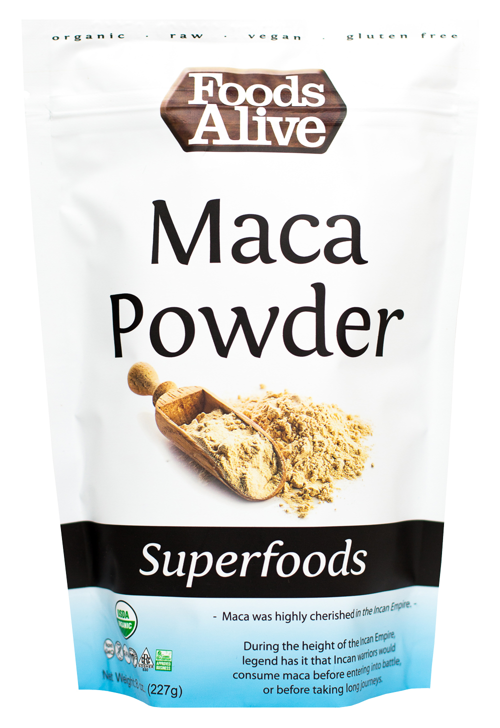 Foods Alive Organic Maca Powder 8 oz