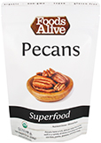 Foods Alive Organic Pecans 10 oz