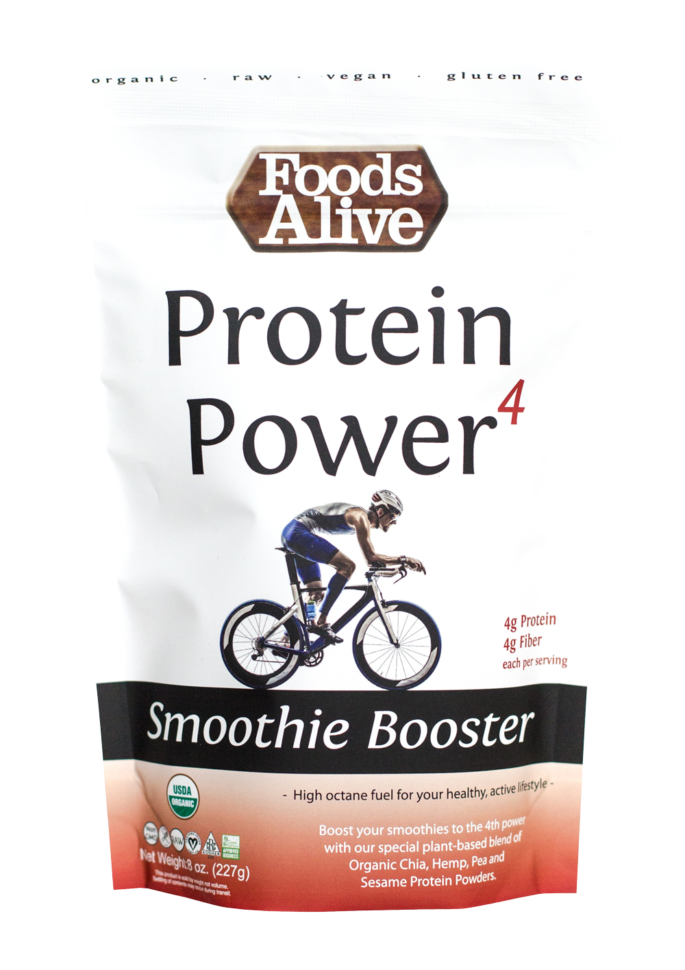 Foods Alive Organic Protein Power 4 8 oz