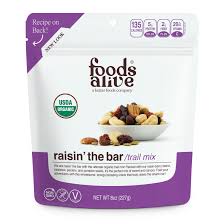 Foods Alive Organic Raisin' The Bar Trail Mix 8 oz