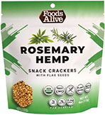 Foods Alive Rosemary Sprouted Crisps 4 oz