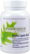 FoodScience of Vermont Alpha Lipoic Acid 60 caps