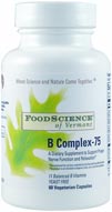 FoodScience of Vermont B Complex 75 60 caps