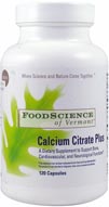 FoodScience of Vermont Calcium Citrate Plus 120 tabs