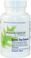 FoodScience of Vermont Green Tea Extract 60 caps