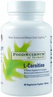 FoodScience of Vermont L-Carnitine 60 caplets