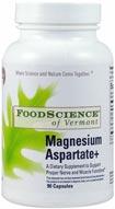 FoodScience of Vermont Magnesium Aspartate 90 caps