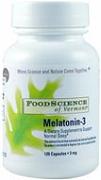 FoodScience of Vermont Melatonin-3 60 caps
