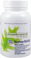 FoodScience of Vermont Neptune Krill Oil 60 caps