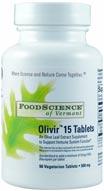 FoodScience of Vermont Olivir Olive Leaf Extract 500mg 45 tabs