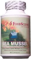 FoodScience of Vermont Sea Mussel 90 caps