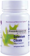 FoodScience of Vermont Selenium Citrate 60 vegitabs