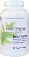 FoodScience of Vermont Senior's Superior 180 caplets