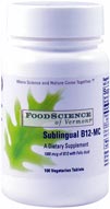 FoodScience of Vermont Sublingual B-12 MC 100 tabs