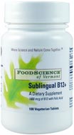 FoodScience of Vermont Sublingual B-12 Plus 100 tabs