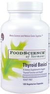FoodScience of Vermont Thyroid Basics 120 caps