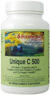 FoodScience of Vermont Unique C 500mg 90 caps