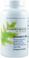 FoodScience of Vermont Vitamin C Orange 300mg 90 chews