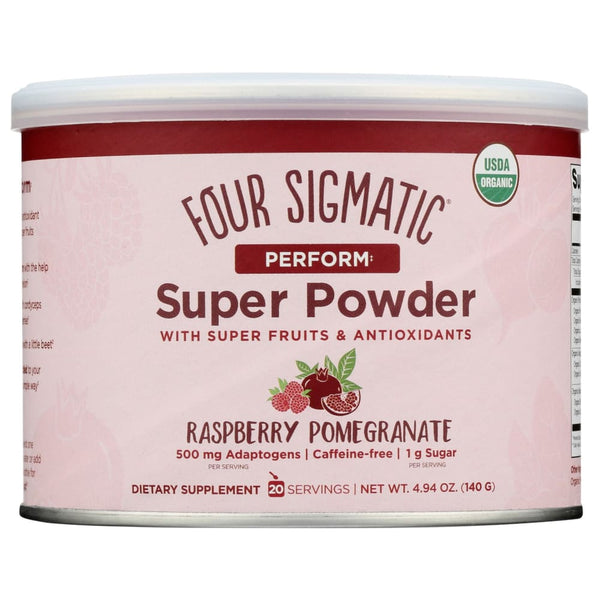 Four Sigma Super Powder with Super Fruits Red Raspberry 4.94 ounce