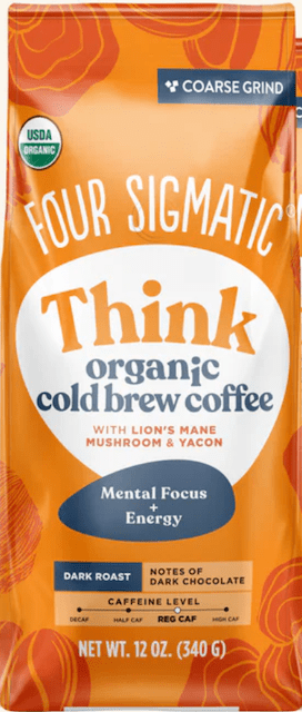 Four Sigmatic Coffe Cold Brw Focus Org 10Oz