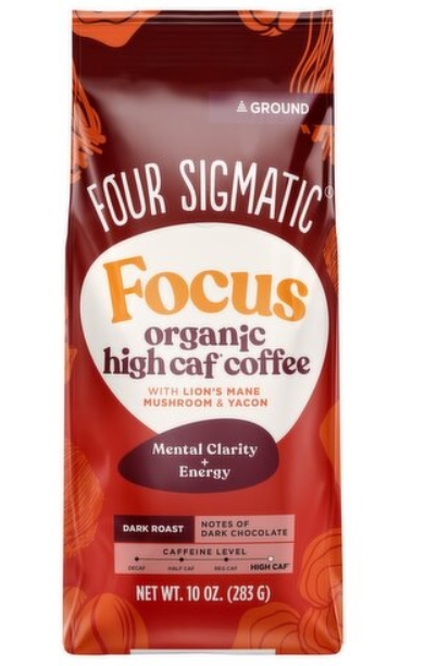 Four Sigmatic Coffee Ground Focus Half 10Oz