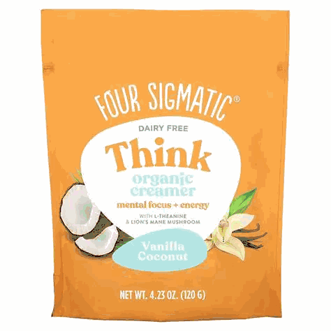 Four Sigmatic Creamer Coconut Van Org 4.23Oz