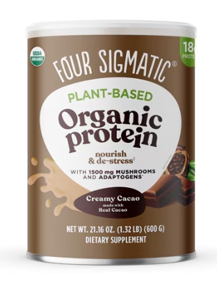 Four Sigmatic Plant Protein Can Cacao 21.6Oz