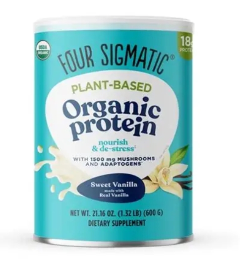 Four Sigmatic Plant Protein Can Vnla 21.6Oz
