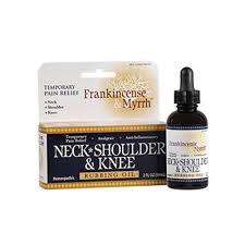 Frankincense & Myrrh - Neck Shoulder & Knee Rubbing Oil 2 oz-OUT OF STOCK