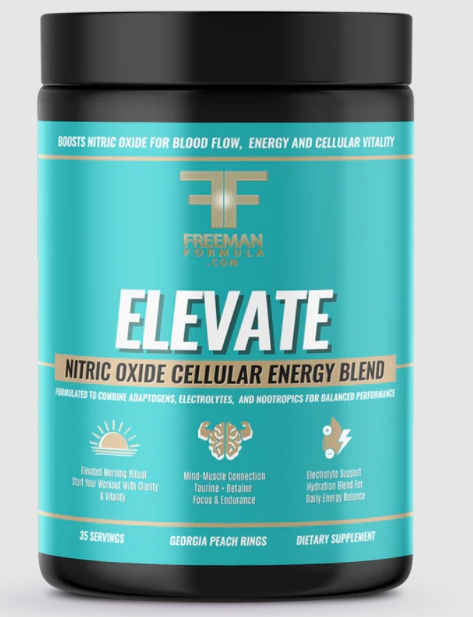 Freeman Formula Elevate Nitric Oxide 35 Servings Peach Rings Flavor