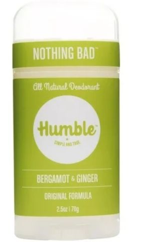 Humble - Bergamont & Ginger Original Formula 2.5 oz Deodorant (stick)