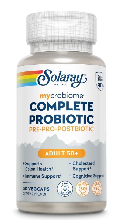 Solaray Complete Probiotic Adult 50+  30vc