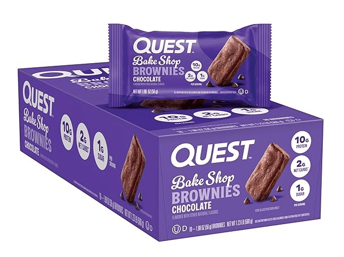 Quest Bake Shop Brownies Chocolate 10/box 