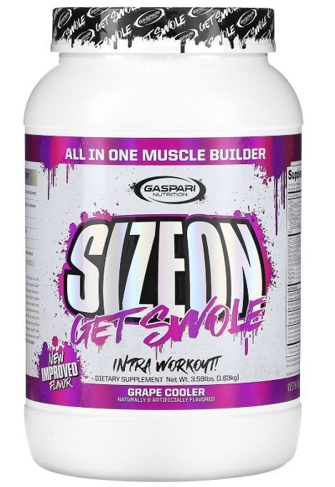Gaspari Nutrition SizeOn Intra Workout 3.59 lbs Grape Cooler Flavor 24 Servings