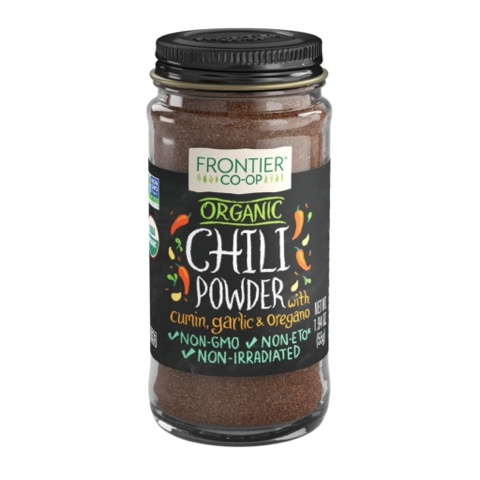 Frontier Chili Powder, Organic 1.94 oz.
