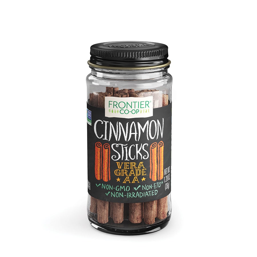 Frontier Cinnamon Sticks, Whole 2.75" 1.02 oz.