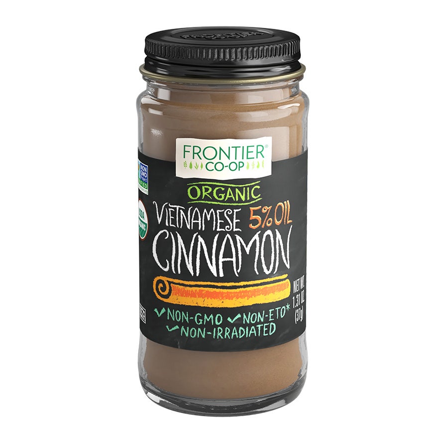 Frontier Cinnamon, Vietnamese, Ground, Organic 1.31 oz.
