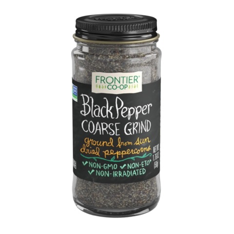 Frontier Coarse Grind Black Pepper 1.76 oz.