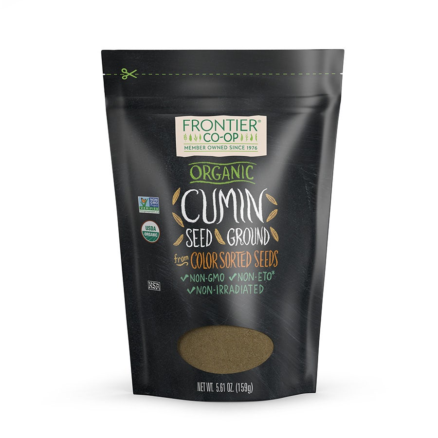 Frontier Cumin Seed, Ground, Organic 5.61 oz.